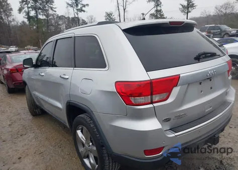 2013 Jeep Grand Cherokee Overland из США, поврежденный, VIN 1C4RJECT0DC595931